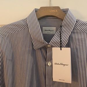 Salvatore Ferragarmo Shirt XL NWT
